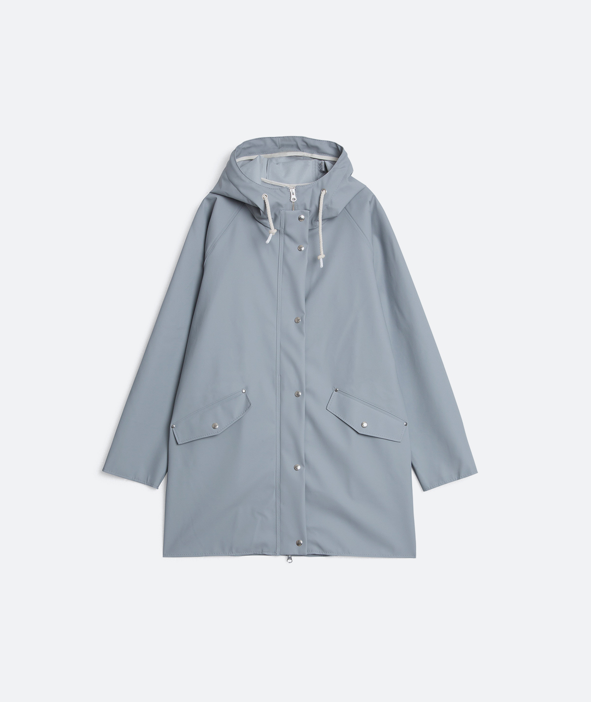 Blue Raincoat - Stylish & Functional Weather Protection